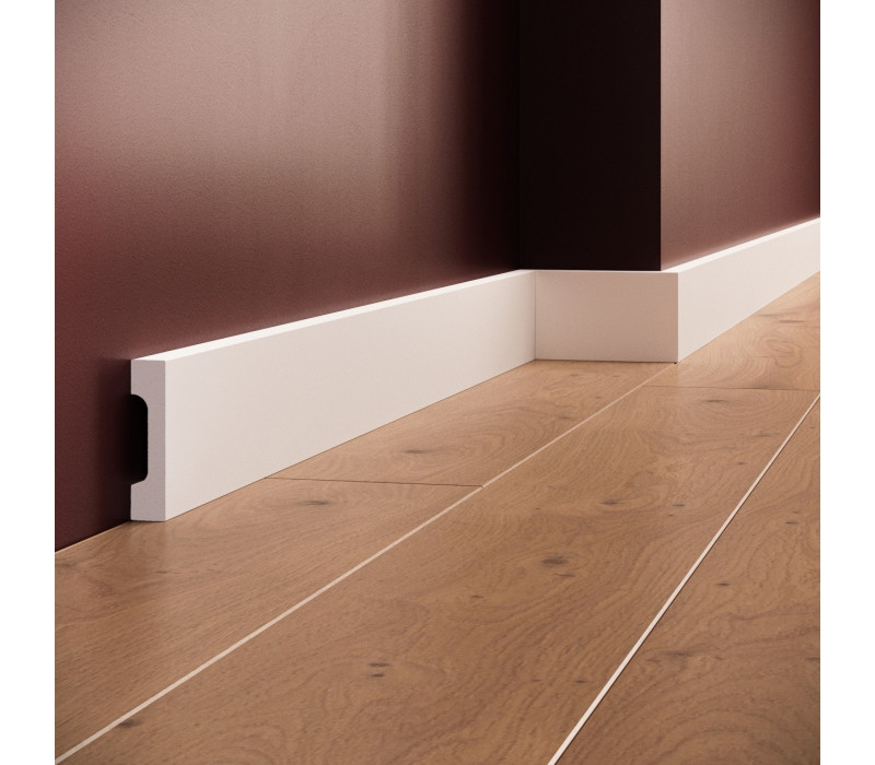 Plinta polimer rigid, Manavi, S3-7x1.6x200 cm