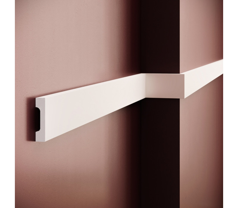 Plinta polimer rigid, Manavi, S3-7x1.6x200 cm
