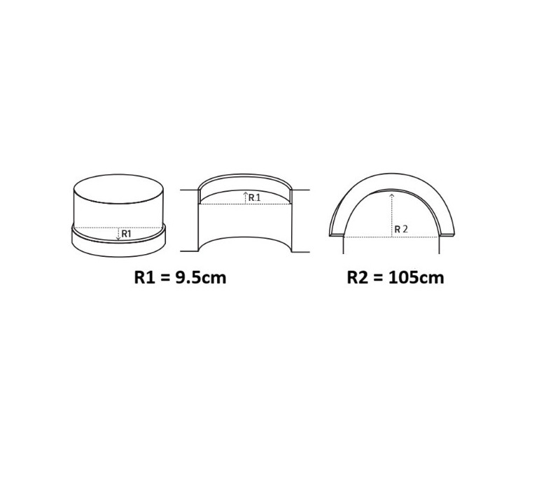Plinta poliuretan flexibil, Manavi, S7F-10x2x200 cm