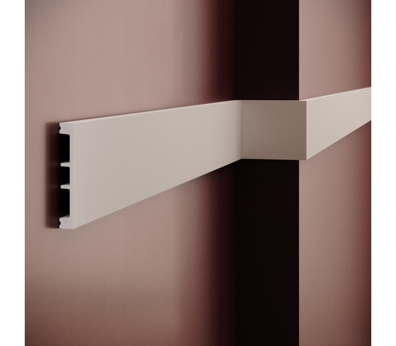 Plinta polimer rigid, Manavi, S9-10.2x1.6x200 cm