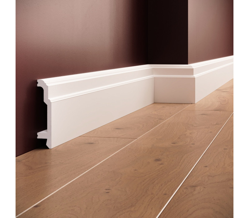 Plinta polimer rigid, Manavi, S10-10.5x2.3x200 cm