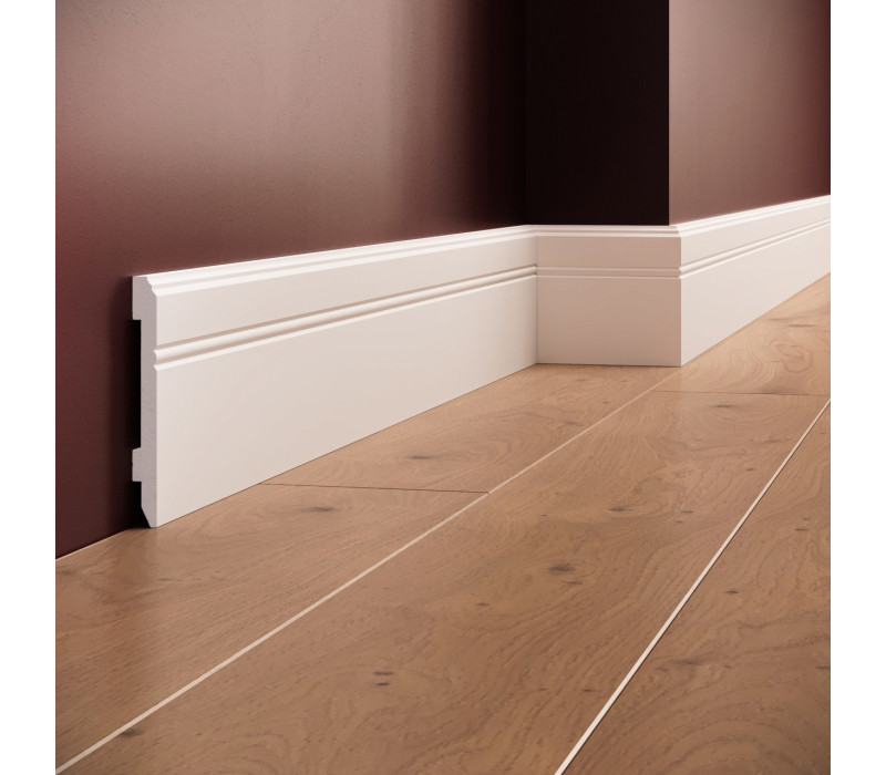 Plinta polimer rigid, Manavi, S11-10.8x1.1x200 cm