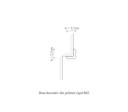 Brau polimer rigid, Manavi, B2 - 2.7x2.7x200 cm