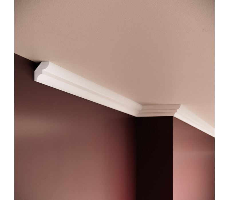 Cornisa polimer rigid, Manavi, C3 - 2.8x2.8x200 cm