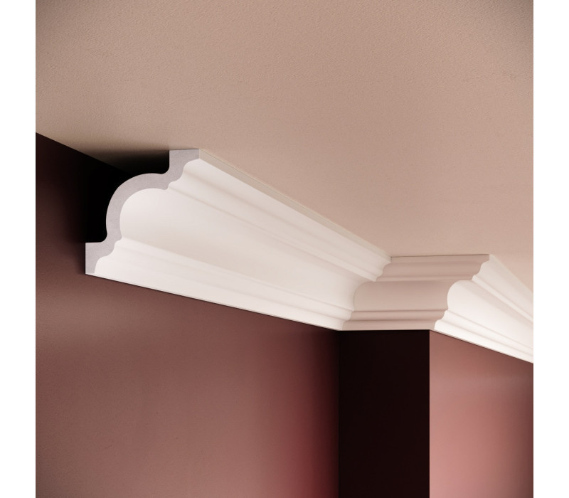 Cornisa polimer rigid, Manavi, C8 - 8x8x200 cm