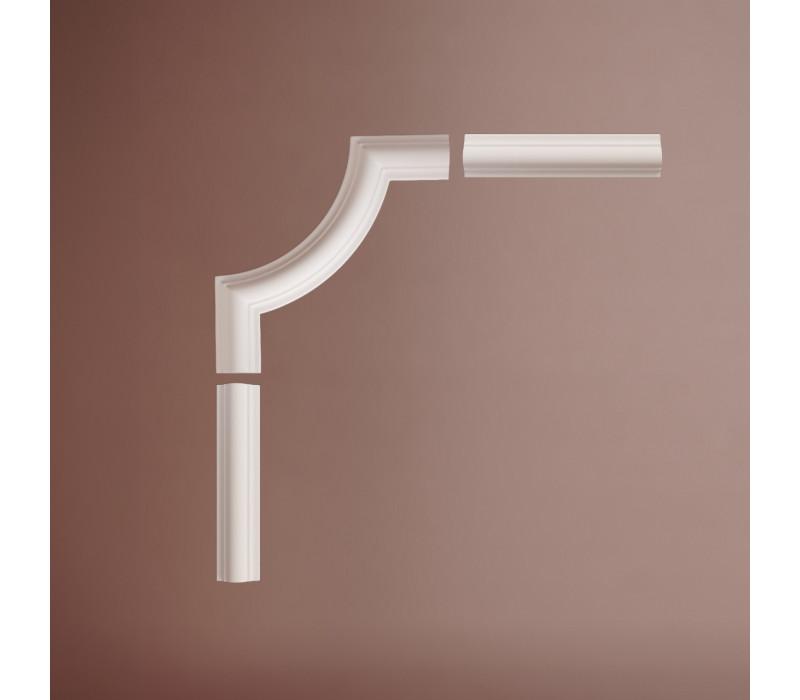 Chenar din poliuretan, Manavi, CR810A - 20.5x1.8x20.5 cm