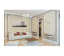 Chenar din poliuretan, Manavi, CR810C - 14.5x1.8x14.5 cm