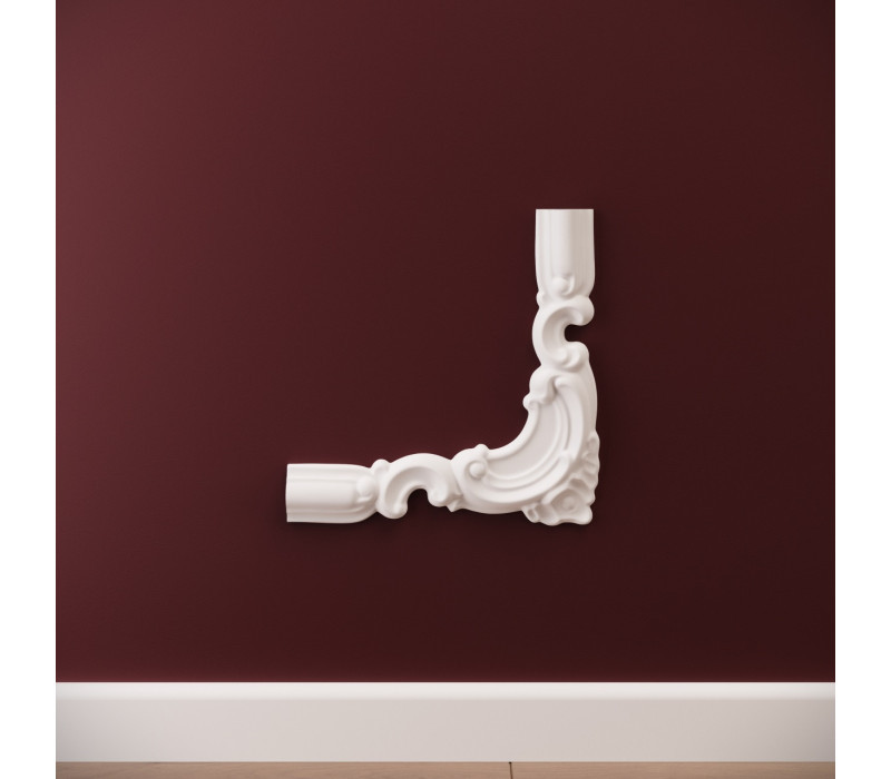 Chenar din poliuretan, Manavi, CR810BL - 21x1.8x21 cm