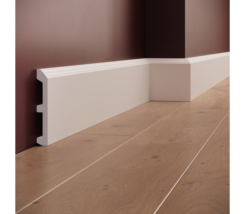 Plinta polimer rigid, Manavi, S20-11.9x1.8x200 cm