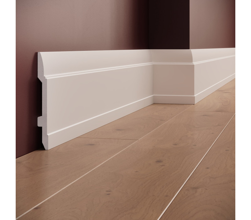 Plinta polimer rigid, Manavi, S24-14.8x1.4x200 cm