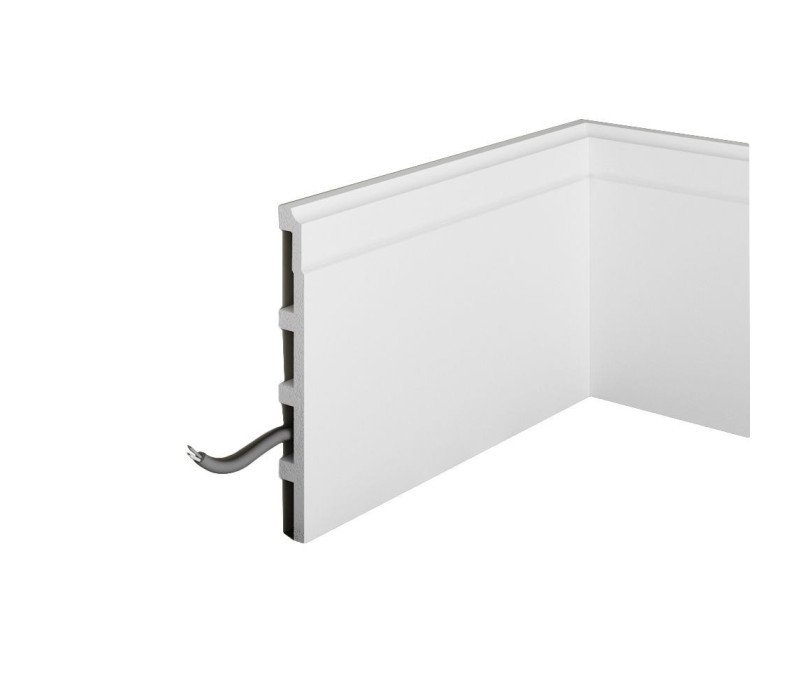 Plinta polimer rigid, Manavi, S26-17.5x1.8x200 cm