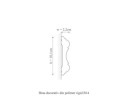 Brau polimer rigid, Manavi, B14 - 10.1x2.2x200 cm
