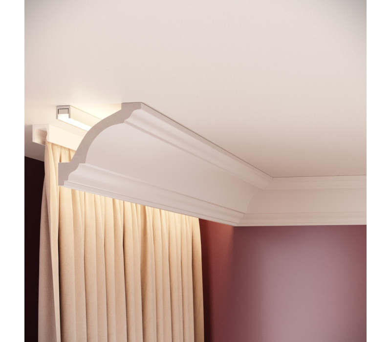 Cornisa polimer rigid, Manavi, C14-7.8x8.4x200cm
