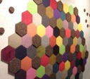 Hexagoane Autoadezive Textil