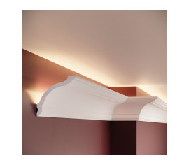 Cornisa polimer rigid, Manavi, C17 - 9.3x9.5x200 cm