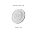 Rozeta din poliuretan, Manavi, R128 - Ø 30 cm