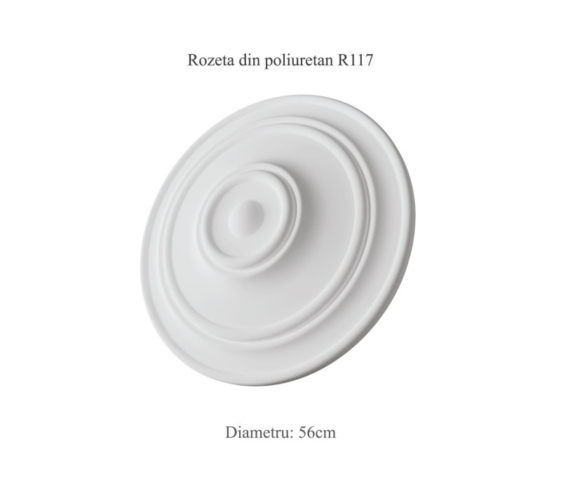 Rozeta din poliuretan, Manavi, R117 - Ø 56 cm