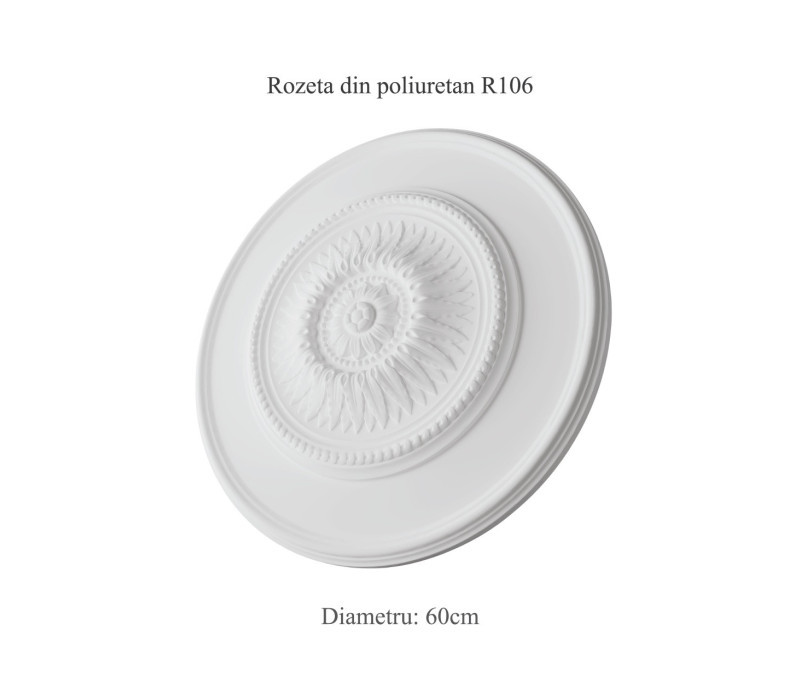 Rozeta din poliuretan, Manavi, R106 - Ø 60 cm