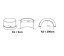 Cornisa poliuretan flexibil, Manavi, P876F - 8x8.5x200 cm