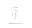 Brau poliuretan flexibil, Manavi, CR816F - 8.2x2.2x200 cm