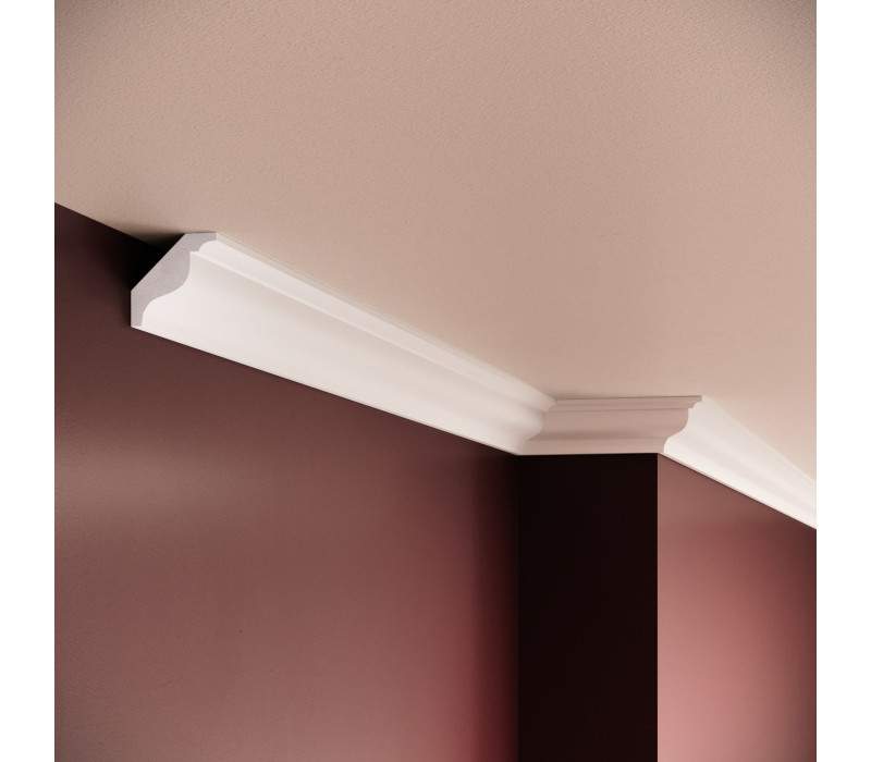 Cornisa poliuretan, Manavi, P824 - 4x4x200 cm