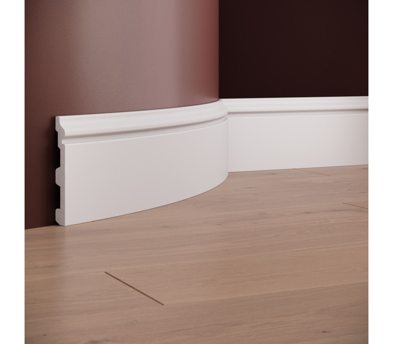 Plinta poliuretan flexibil, Manavi, S13F-12x1.5x200cm