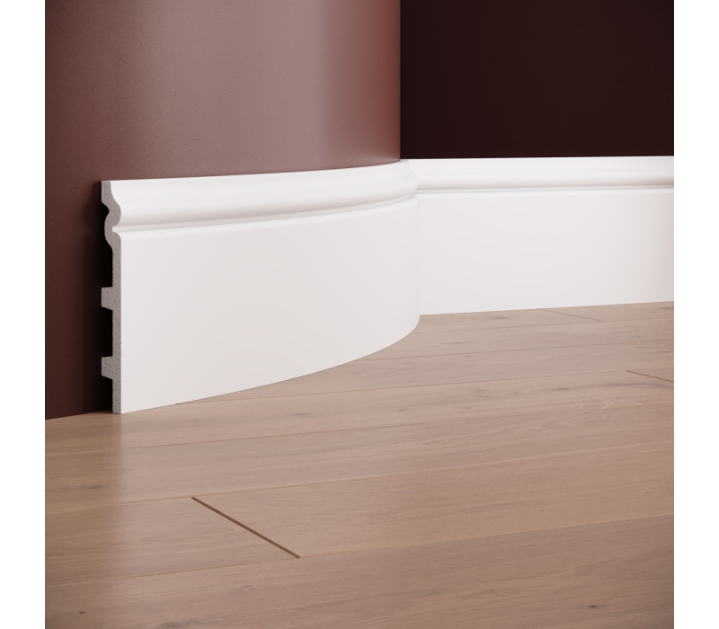 Plinta poliuretan flexibil, Manavi, S15F-14x1.8x200 cm