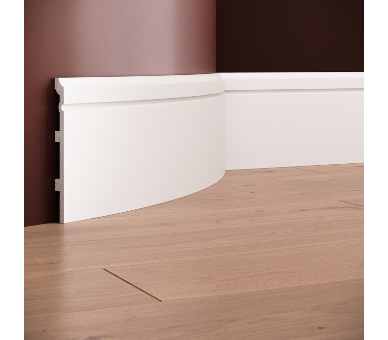 Plinta poliuretan flexibil, Manavi, S25-16x1.6x200 cm