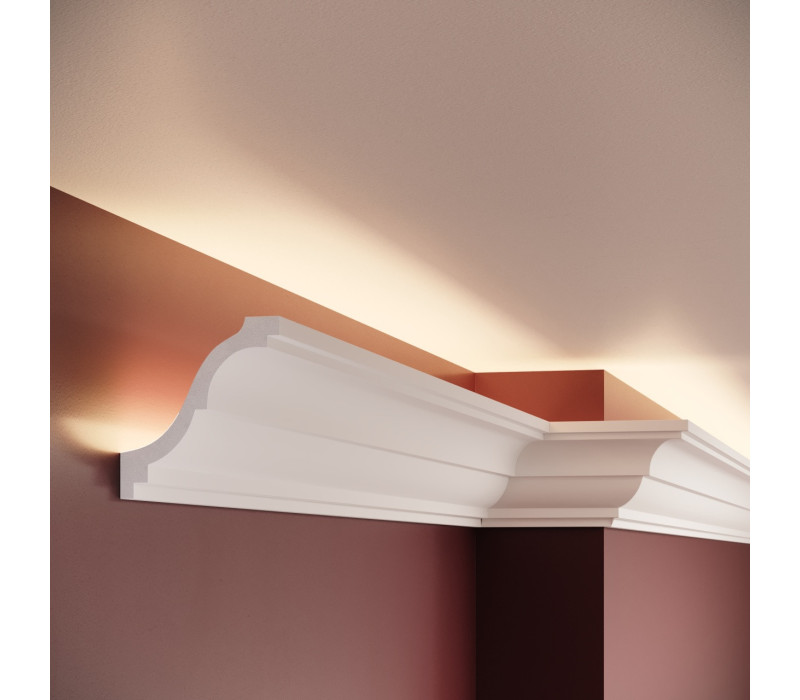 Cornisa polimer rigid, Manavi, P876-8x8.5x200cm
