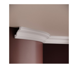 Cornisa poliuretan flexibil, Manavi, P819F - 6.8x6.4x200 cm