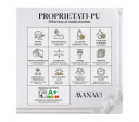 Cornisa poliuretan flexibil, Manavi, C19F - 9.7x4.8x200 cm