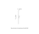 Brau poliuretan flexibil, Manavi, B5F - 1.9x0.8x200 cm