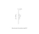 Brau polimer rigid, Manavi, B17 - 4.2x1.7x200 cm