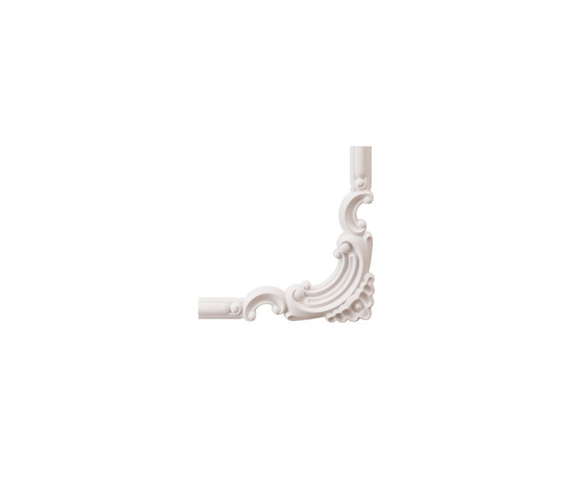 Chenar din poliuretan, Manavi, B21-2 - 19.5x19.5x1.2 cm