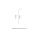 Brau polimer rigid, Manavi, B22 - 2.9x1.6x200 cm