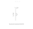 Brau poliuretan flexibil, Manavi, B22F-2.9x1.6x200cm