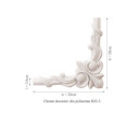 Chenar din poliuretan, Manavi, B22-3 - 28x28x1.6 cm
