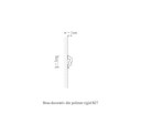 Brau polimer rigid, Manavi, B27 - 3x1x200 cm
