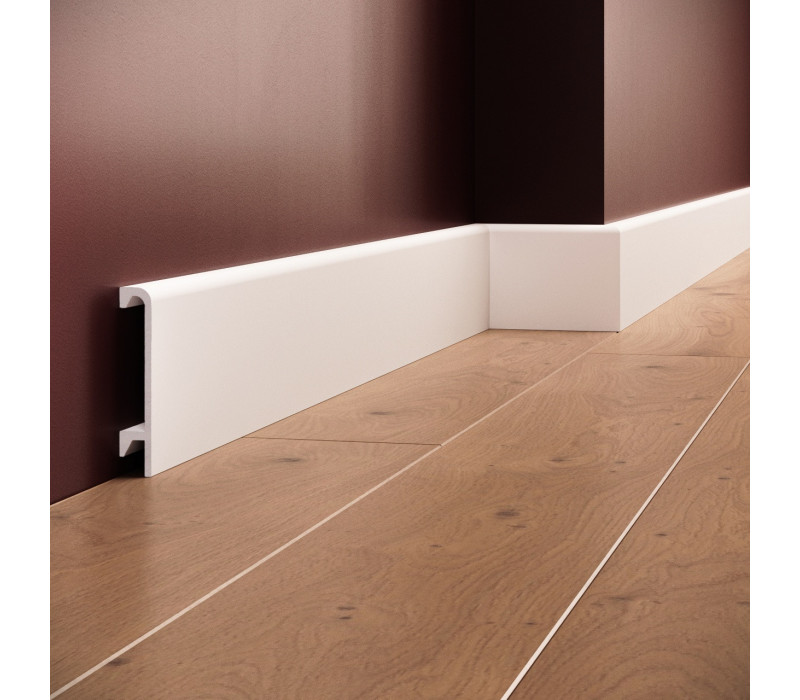 Plinta polimer rigid, Manavi, S30-9x1.6x200 cm