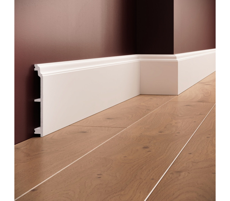 Plinta polimer rigid, Manavi, S32-12x1.5x200 cm