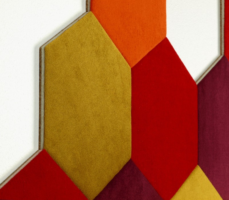 Hexagoane Autoadezive Textil