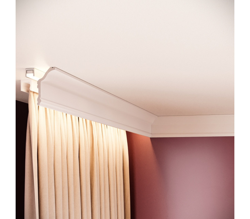 Cornisa polimer rigid, Manavi C23-5.7x2.9x200cm