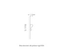 Brau polimer rigid, Manavi, B26 - 3.3x1.4x200 cm