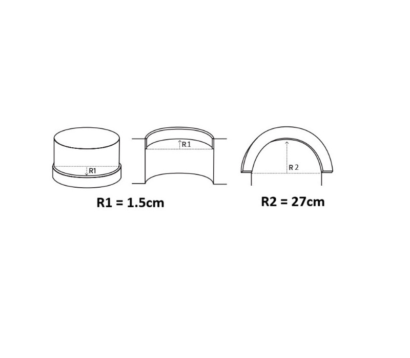 Brau poliuretan flexibil, Manavi, B8F - 2.1x1x200 cm