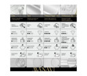 Plinta polimer rigid, Manavi, B20-5.8x1.2x200 cm
