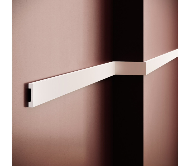 Plinta polimer rigid, Manavi, B18-4.8x1x200 cm
