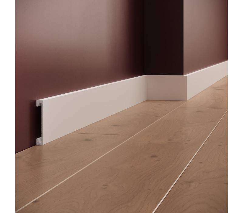 Plinta polimer rigid, Manavi, B25-7x1.2x200 cm