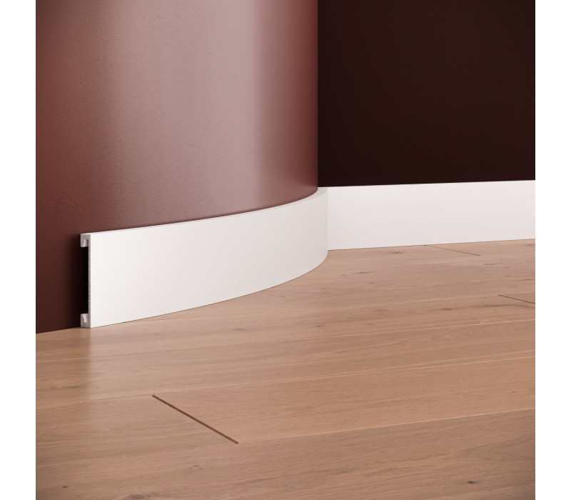 Plinta poliuretan flexibil, Manavi, B25F-7x1.2x200 cm