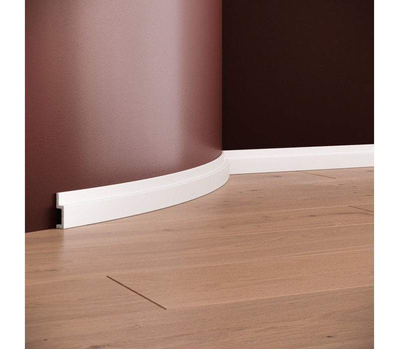 Plinta poliuretan flexibil, Manavi, B23F-3.8x1.2x200cm