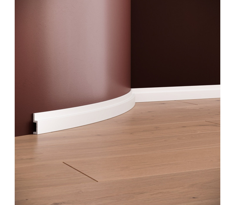Plinta poliuretan flexibil, Manavi, B23F-3.8x1.2x200cm
